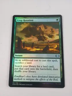 MTG Crop Rotation Double Masters Foil #161 Uncommon Magic NM - Image 1