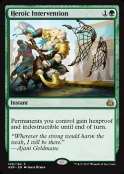 1x Heroic Intervention Aether Revolt Near Mint NM MTG - Image 1