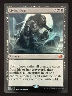1x MTG Living Death (Foil) - From the Vault: Annihilation (V14) #8 - Magic - Image 1