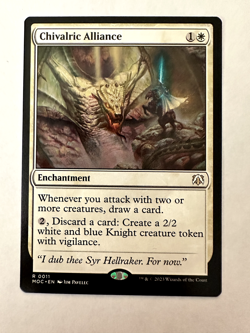MTG Chivalric Alliance #11 March of the Machine (MOC) - NM - Image 1
