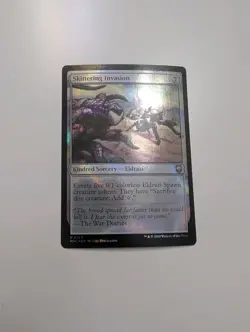MTG - Skittering Invasion (Ripple Foil) - Commander: Modern Horizons 3 NM/M Cond - Image 1