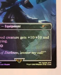 Gaia's Dark Hammer - Colossus Hammer (Rainbow Foil) Secret Lair Drop Foil - Image 4