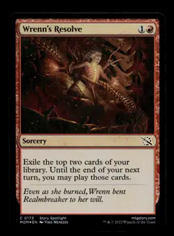 Wrenn's Resolve 173 Foil C March of the Machine - Image 1