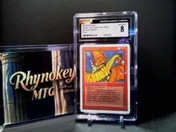Shivan Dragon (Revised) CGC NM/M 8 - Image 1