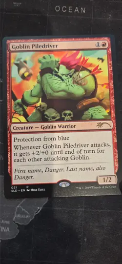 MtG Goblin Piledriver Secret Lair - Image 1