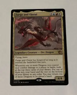 MTG Zurgo and Ojutai - March of the Machine - LP - Image 1