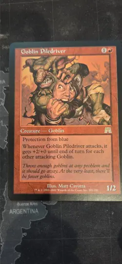 MtG Goblin Piledriver ONS - Image 1