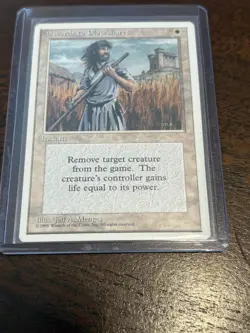 Swords to Plowshares U Fourth Edition 4ED 302 MTG MP - Image 1