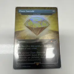 Chaos Emerald (Lotus Petal) (7035) - #9513, NM-Mint, English, Secret Lair Drop S - Image 1
