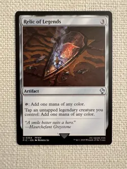 Relic of Legends - U0354 - Commander: FINAL FANTASY - MTG NM - Image 1