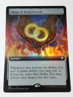 Rings of Brighthearth (Extended Art) Commander Legends Foil - Image 1