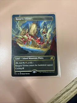 Raugrin Triome (Showcase) NM Ikoria: Lair of Behemoths Regular MTG - Image 1