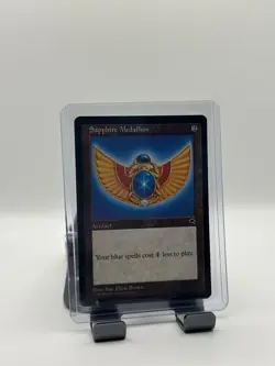 MTG, Sapphire Medallion NM/LP Tempest Regular - Image 1