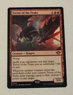 MTG Terror of the Peaks - Outlaws Of Thunder Junction LP - Image 1