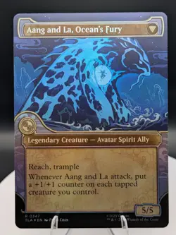 Aang, Swift Savior (Showcase) FOIL: Avatar ATLA MTG (NM) - Image 2