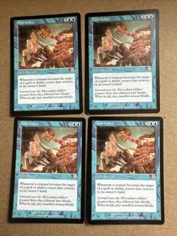Cowardice X4 Mercadian Masques Various Condition See Pic Front Back - Image 1