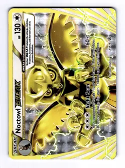 Noctowl BREAK XY Promos #XY136 (2014) Promo Holo MP Pokemon - Image 1