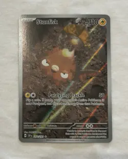 Pokemon TCG Stunfisk 202/191 IR S&V Surging Sparks Pack Fresh Near Mint - Image 1