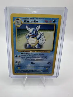 Wartortle 42 /102 - Base Set - Vintage 1999-2000 - Pokemon TCG - Image 3