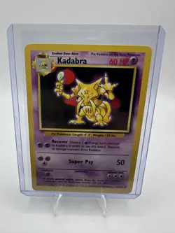 Kadabra 32/102 - Base Set - Vintage 1999-2000 - Pokemon TCG - Image 2