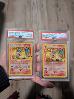 (2X) SEQUENTIAL PSA 10🔥 2021 Pokemon Celebrations Charizard Holo #4 Gem Mint💎 - Image 4