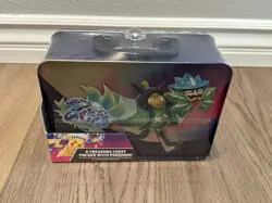 Pokemon TCG 2024 Fall Collector Chest Pikachu Tin Box Factory Sealed - Image 2