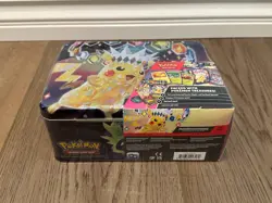 Pokemon TCG 2024 Fall Collector Chest Pikachu Tin Box Factory Sealed - Image 3