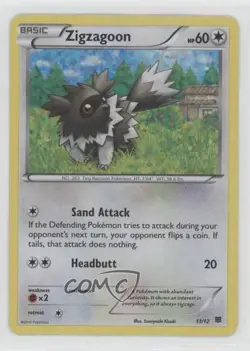 Zigzagoon Pokemon McDonald's Collection 5 Happy Meal Promo #11 - Image 1