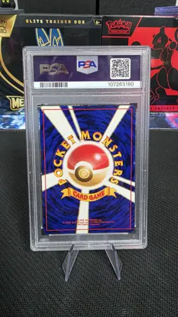 1997 POKEMON JPN FOSSIL #146 MOLTRES-HOLO PSA 9 - Image 2