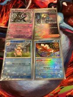 Pokemon TCG Prismatic Evolutions Pokeball Reverse Holo Lot Of 4 - Image 1