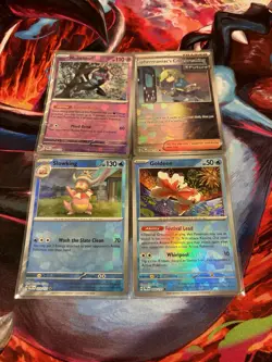 Pokemon TCG Prismatic Evolutions Pokeball Reverse Holo Lot Of 4 - Image 2