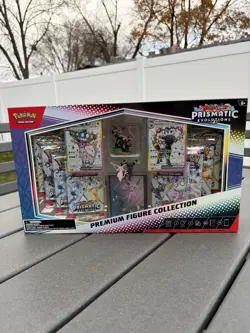 Pokemon Umbreon And Espeon Pin From Prismatic Evolutions Figure Collection - Image 1