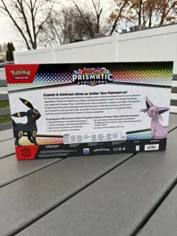 Pokemon Umbreon And Espeon Pin From Prismatic Evolutions Figure Collection - Image 2