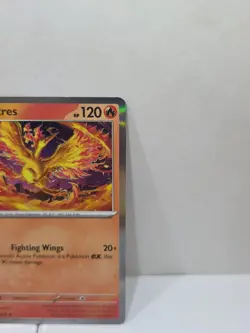 Pokemon TCG Mega Evolution Phantasmal Flames Moltres 014/094 Holo Rare NM - Image 3