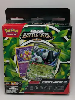 Pokemon TCG: Meowscarada EX Deluxe Battle Deck - Image 1