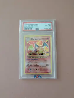 Charizard 2016 Pokemon XY Evolutions Holo PSA 8 NM-MT #11 - Image 1