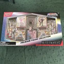 Pokemon TCG Scarlet and Violet Prismatic Evolutions Premium Figure Collection - Image 1