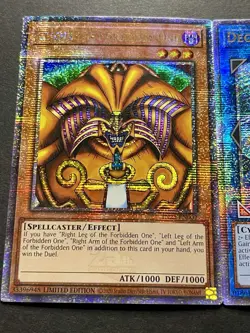 Exodia The Forbidden One Quarter Century Secret Rare + Borreload Dragon |YuGiOh! - Image 3