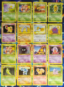 WOTC Vintage Pokemon Card Lot - 1999-2001 Base Jungle Fossil Gym Neo - Authentic - Image 4