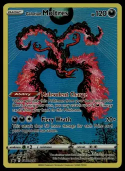 SWSH: Sword & Shield Promo Cards #SWSH284 Galarian Moltres - Image 1