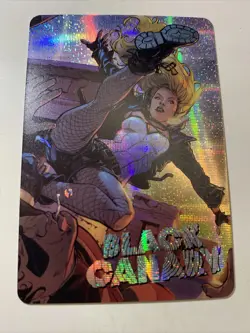 Black Canary Dinah Goddess Anime Doujin Art Card ACG Rare Heroine Sexy Girl DC - Image 1