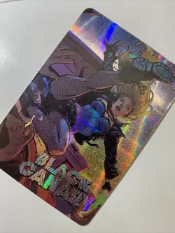 Black Canary Dinah Goddess Anime Doujin Art Card ACG Rare Heroine Sexy Girl DC - Image 3