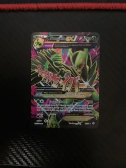 Pokemon Mega M Sceptile EX Holo Full Art Card Ancient Origins 85/98 LP - Image 1
