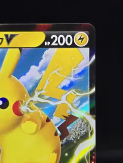 Pokemon Japanese Pikachu V 019/053 SWSH Family Card Game Holo Full Art Near Mint - Image 3