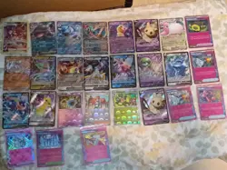EX + V Pokemon Card Lot Hits Only ( EX, V, Full Art, Pokeball, ACESPEC ) - Image 1