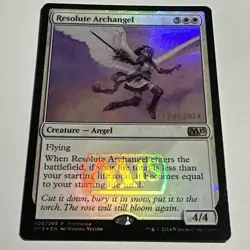 Resolute Archangel 028/269 FOIL Card Core Set 2015 Magic the Gathering MTG NM - Image 3