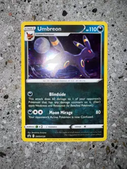 Pokemon TCG Cards Umbreon SWSH129 Black Star Promo Holo NM-M - Image 3