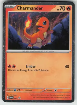 Charmander - (Cosmos Holo) Promo SV: Scarlet & Violet Promo Cards 047 LP - Image 1