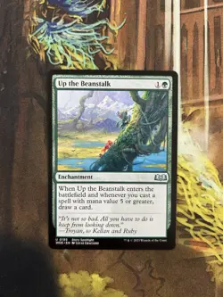 Up the Beanstalk - NM - Wilds of Eldraine - MTG - Image 1