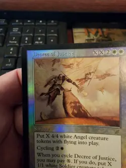 Scourge MTG FOIL Decree of Justice Magic - Image 2
